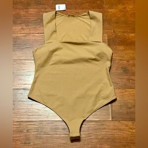 NWT Free People Woodland Contouring Bodysuit